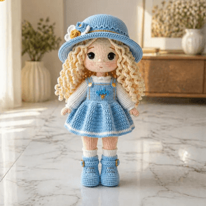 Boneca amigurumi